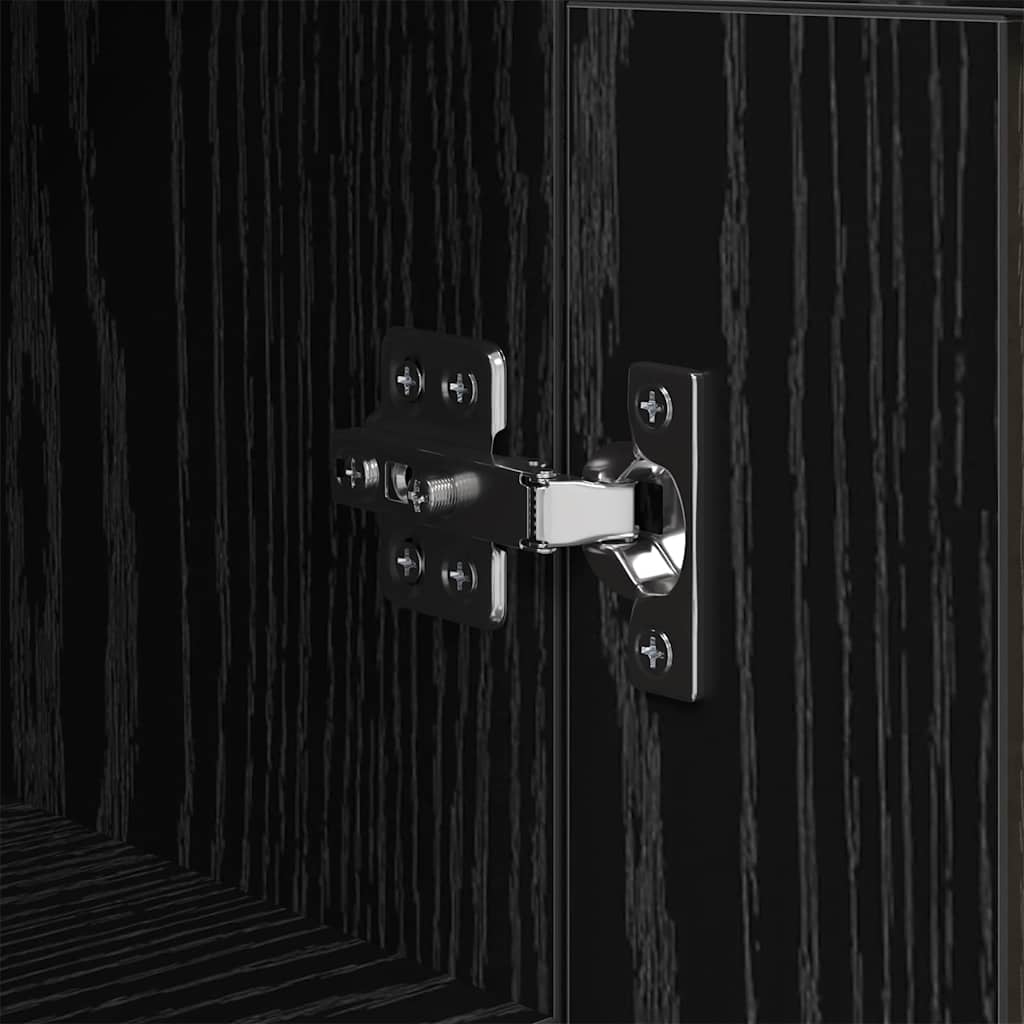 Credenza Olden Rovere Nero 34,5 x 34 x 90 cm