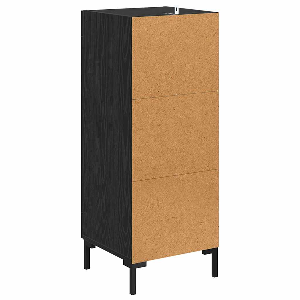 Credenza Olden Rovere Nero 34,5 x 34 x 90 cm