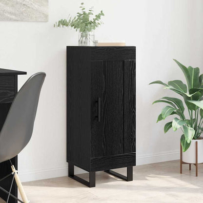 Credenza Rovere Nero 34,5 x 34 x 90 cm