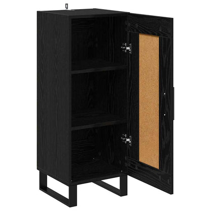 Credenza Rovere Nero 34,5 x 34 x 90 cm