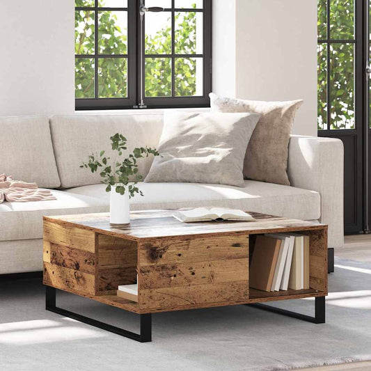 Tavolino da salotto Legno vecchio 80 x 80 x 36,5 cm | homemem39
