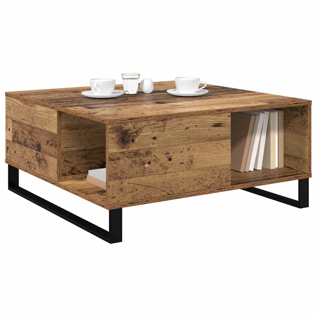 Tavolino da salotto Legno vecchio 80 x 80 x 36,5 cm | homemem39