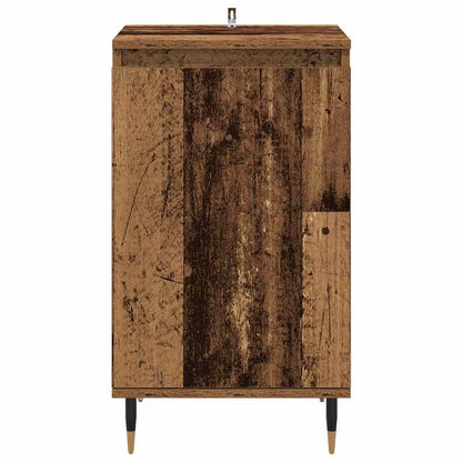 Credenza 2 pcs Legno vecchio 40 x 35 x 70 cm