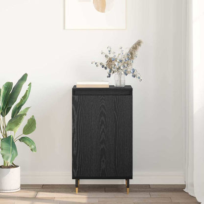 Credenza 2 pcs Rovere Nero 40 x 35 x 70 cm