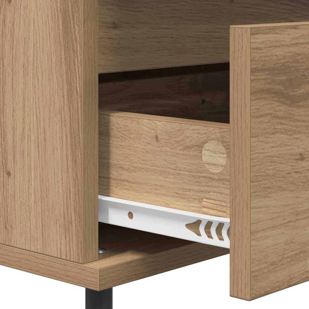 Credenza rovere artigianale 35 x 40 x 70 cm Legno multistrato