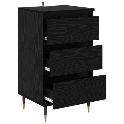 Credenza Rovere nero 35 x 40 x 70 cm Legno multistrato