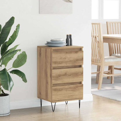 Credenza con cassetto Rovere artigianale 40 x 35 x 70 cm