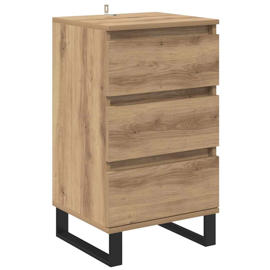 Credenza con cassetto rovere artigianale Legno multistrato