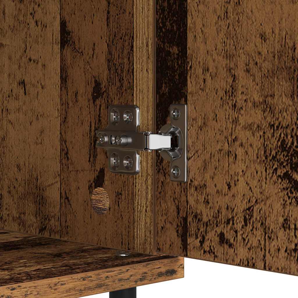 Credenza con cassetto Legno vecchio 60 x 35 x 70 cm