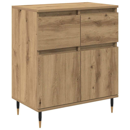 Credenza con cassetto Rovere artigianale 60 x 35 x 70 cm