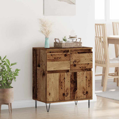 Credenza con cassetto Legno vecchio 60 x 35 x 70 cm