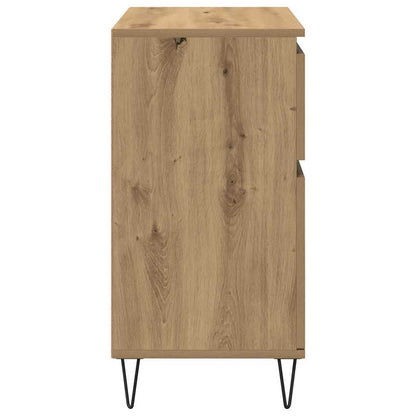 Credenza con cassetto Rovere artigianale 60 x 35 x 70 cm