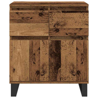 Credenza con cassetto Legno vecchio 60 x 35 x 70 cm