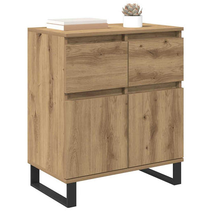 Credenza con cassetto Rovere artigianale 60 x 35 x 70 cm