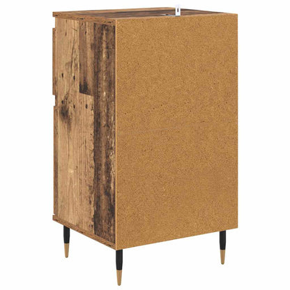 Credenza con cassetto Legno vecchio 40 x 35 x 70 cm