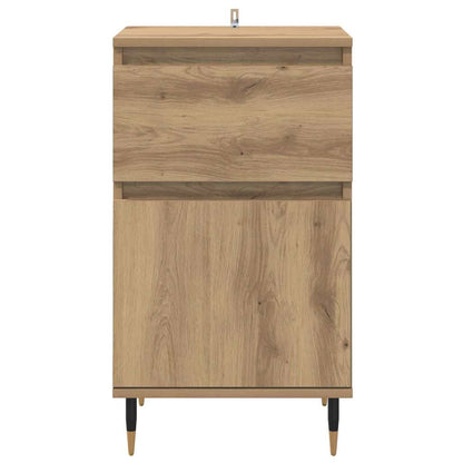 Credenza con cassetto Rovere artigianale 40 x 35 x 70 cm