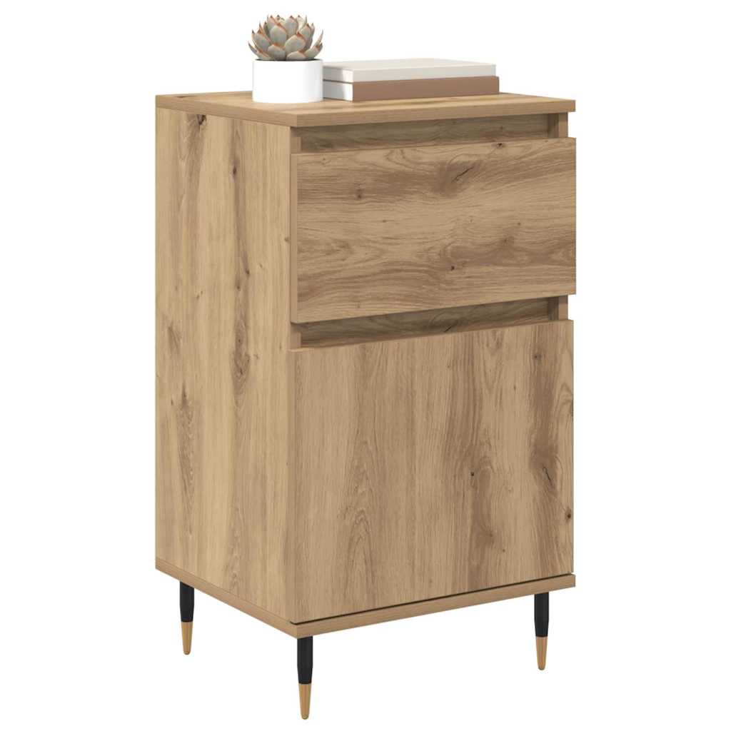 Credenza con cassetto Rovere artigianale 40 x 35 x 70 cm