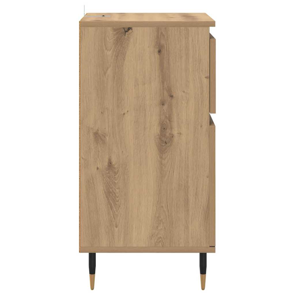 Credenza con cassetto Rovere artigianale 40 x 35 x 70 cm