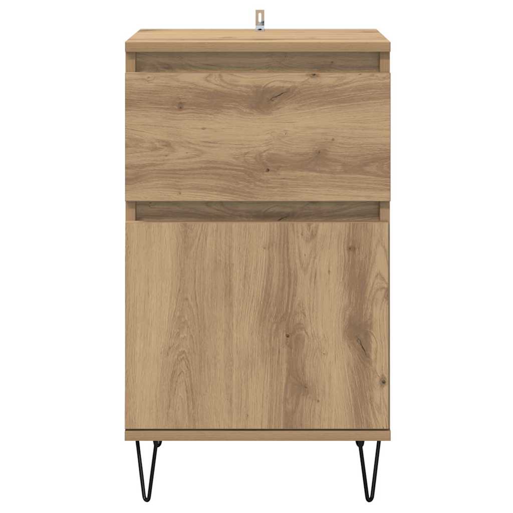 Credenza rovere artigianale 35 x 40 x 70 cm Legno multistrato