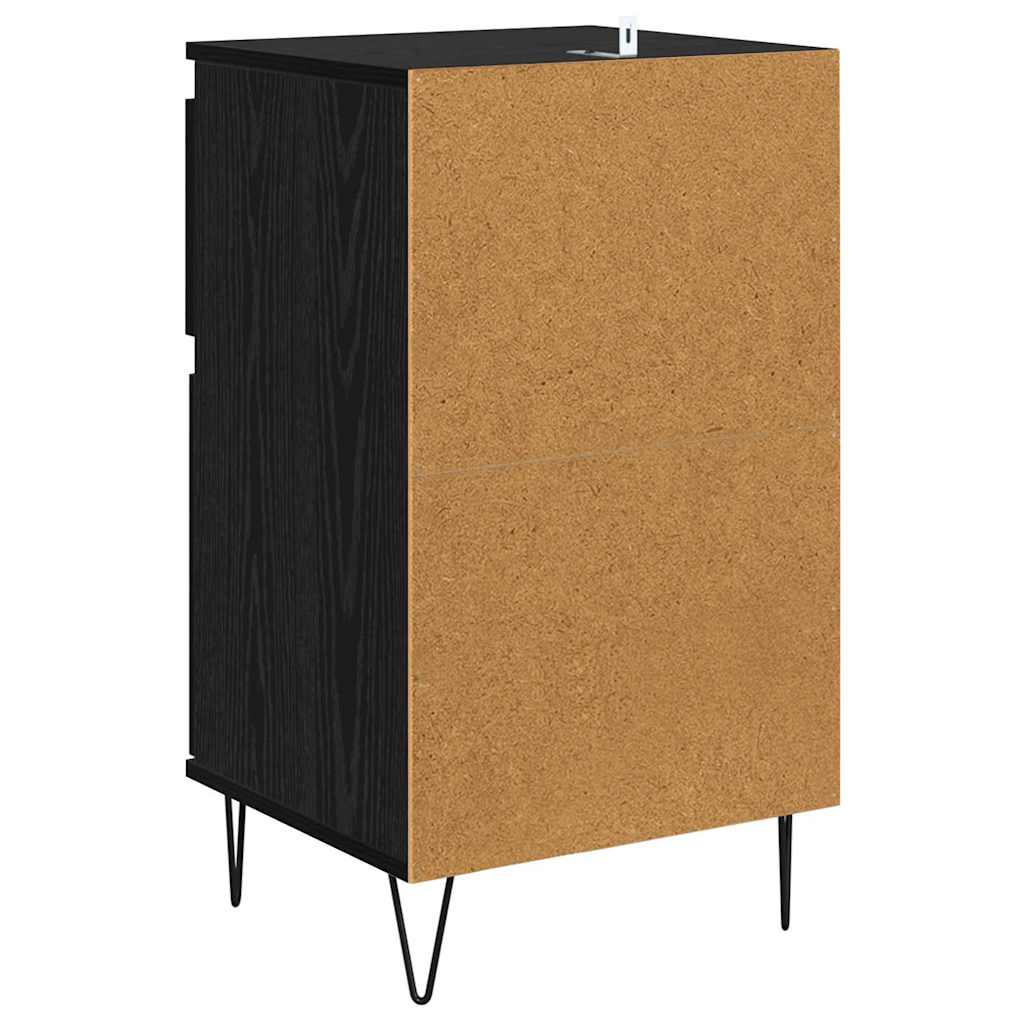 Credenza Rovere nero 35 x 40 x 70 cm Legno multistrato