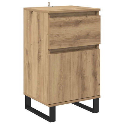 Credenza rovere artigianale 35 x 40 x 70 cm Legno multistrato