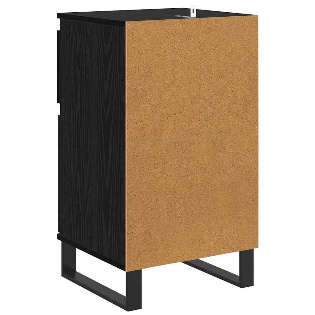 Credenza Rovere nero 35 x 40 x 70 cm Legno multistrato
