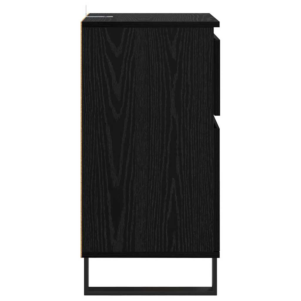Credenza Rovere nero 35 x 40 x 70 cm Legno multistrato