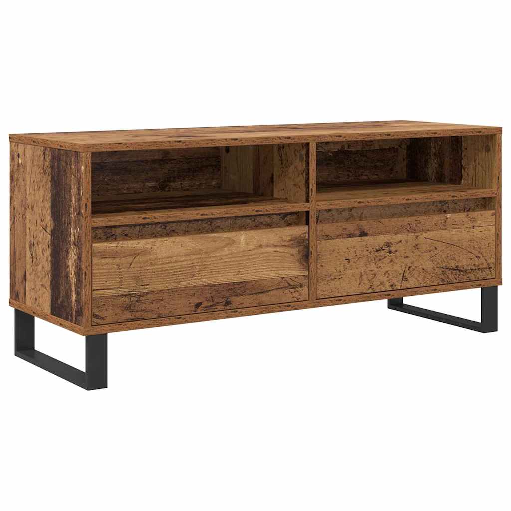 Mobile TV con cassetto Legno vecchio 100 x 34,5 x 44,5 cm
