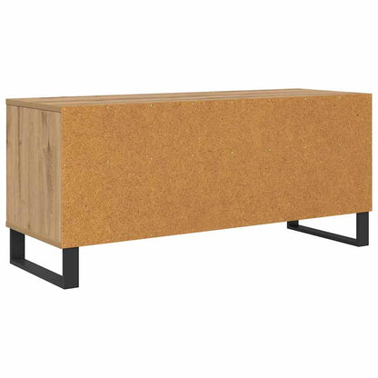 Mobile TV con cassetto Rovere artigianale 100 x 34,5 x 44,5 cm