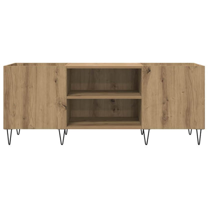 Mobile porta vinili Rovere artigianale 121 x 38 x 48 cm