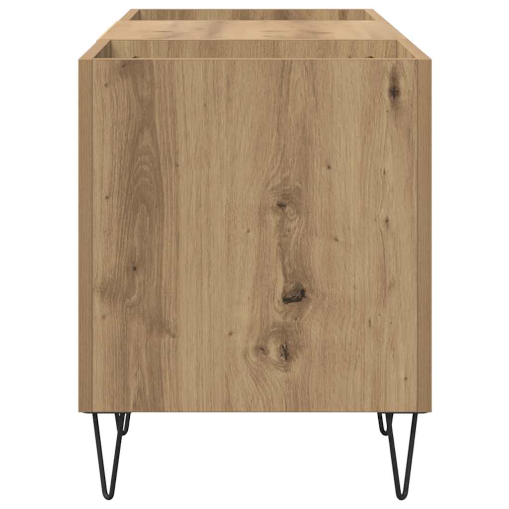 Mobile porta vinili Rovere artigianale 121 x 38 x 48 cm