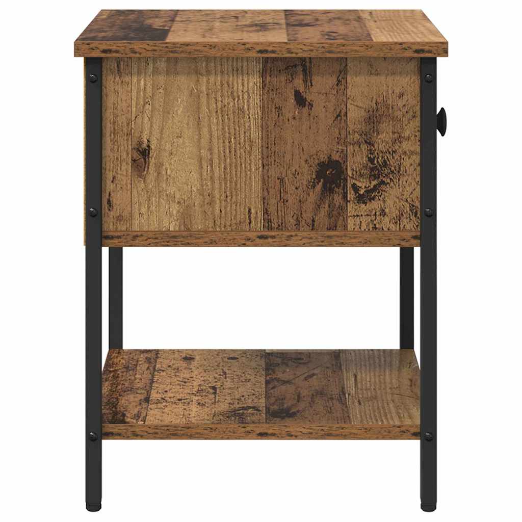 Comodino Legno vecchio 34 x 35,5 x 45 cm Legno multistrato
