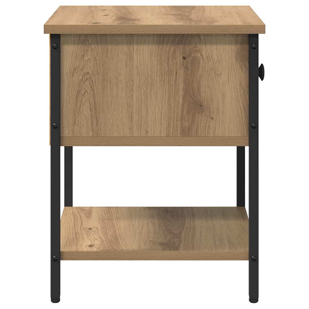 Comodino 2 pcs Rovere artigianale 34 x 35,5 x 45 cm | homemem39