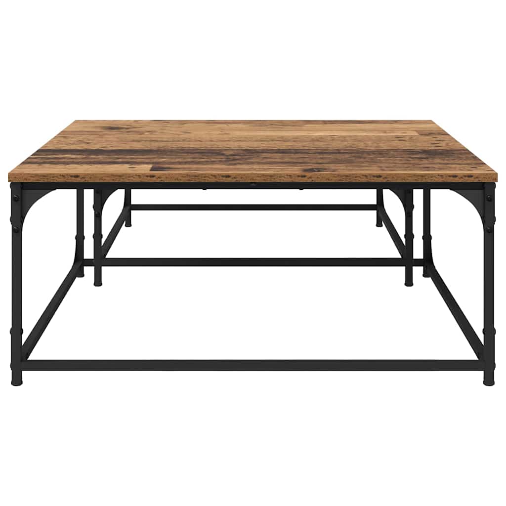 Tavolino da salotto 2 pcs Legno vecchio Legno multistrato