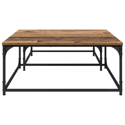 Tavolino da salotto 2 pcs Legno vecchio Legno multistrato