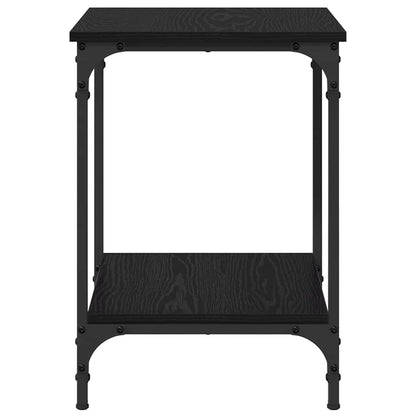 Tavolino da salotto Rovere Nero 40 x 40 x 55 cm