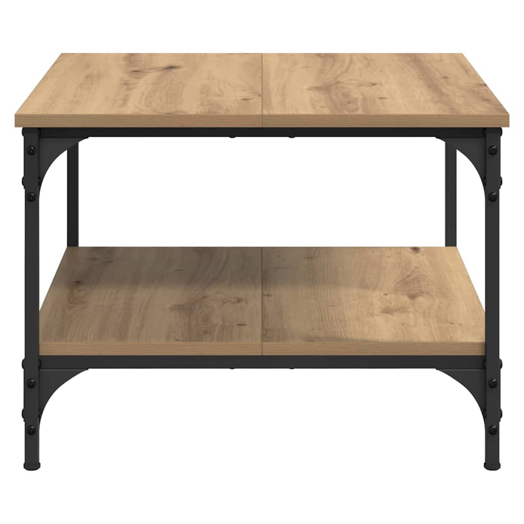 Tavolino da salotto Rovere artigianale 55 x 55 x 40 cm | homemem39