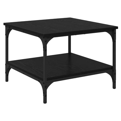 Tavolino da salotto Rovere Nero 55 x 55 x 40 cm