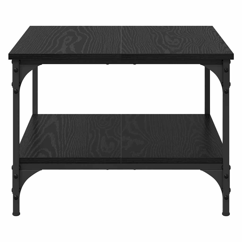 Tavolino da salotto Rovere Nero 55 x 55 x 40 cm | homemem39