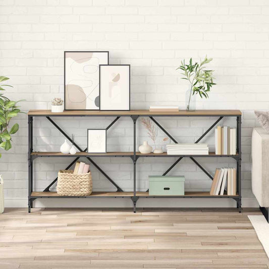 Tavolo consolle Rovere artigianale 160 x 30 x 75 cm