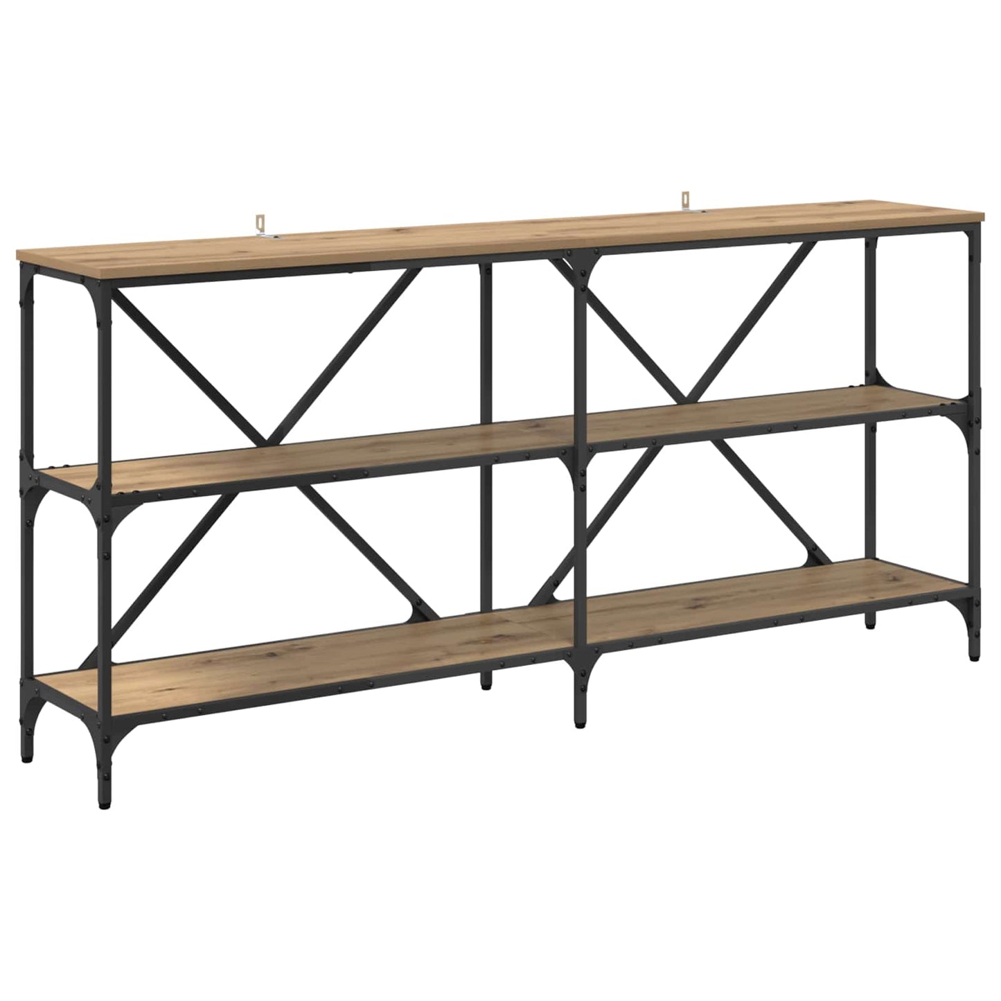 Tavolo consolle Rovere artigianale 160 x 30 x 75 cm | homemem39