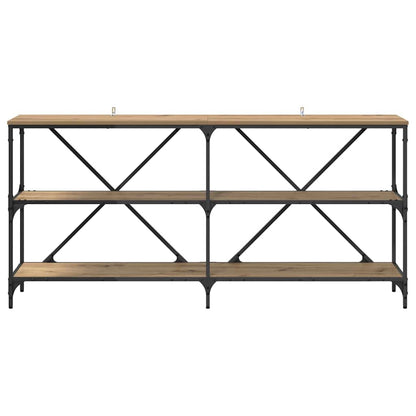 Tavolo consolle Rovere artigianale 160 x 30 x 75 cm