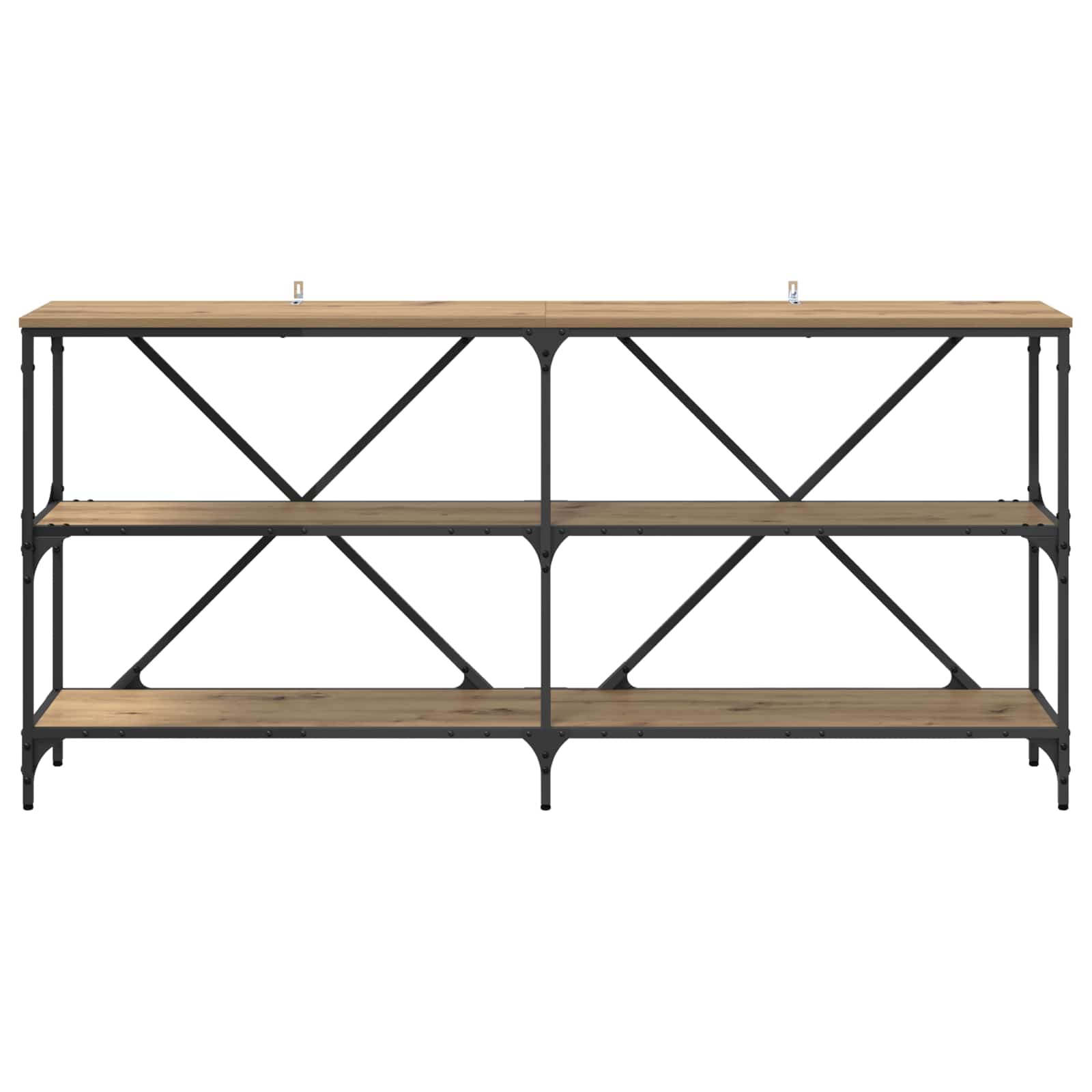 Tavolo consolle Rovere artigianale 160 x 30 x 75 cm | homemem39