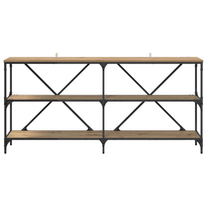 Tavolo consolle Rovere artigianale 160 x 30 x 75 cm | homemem39