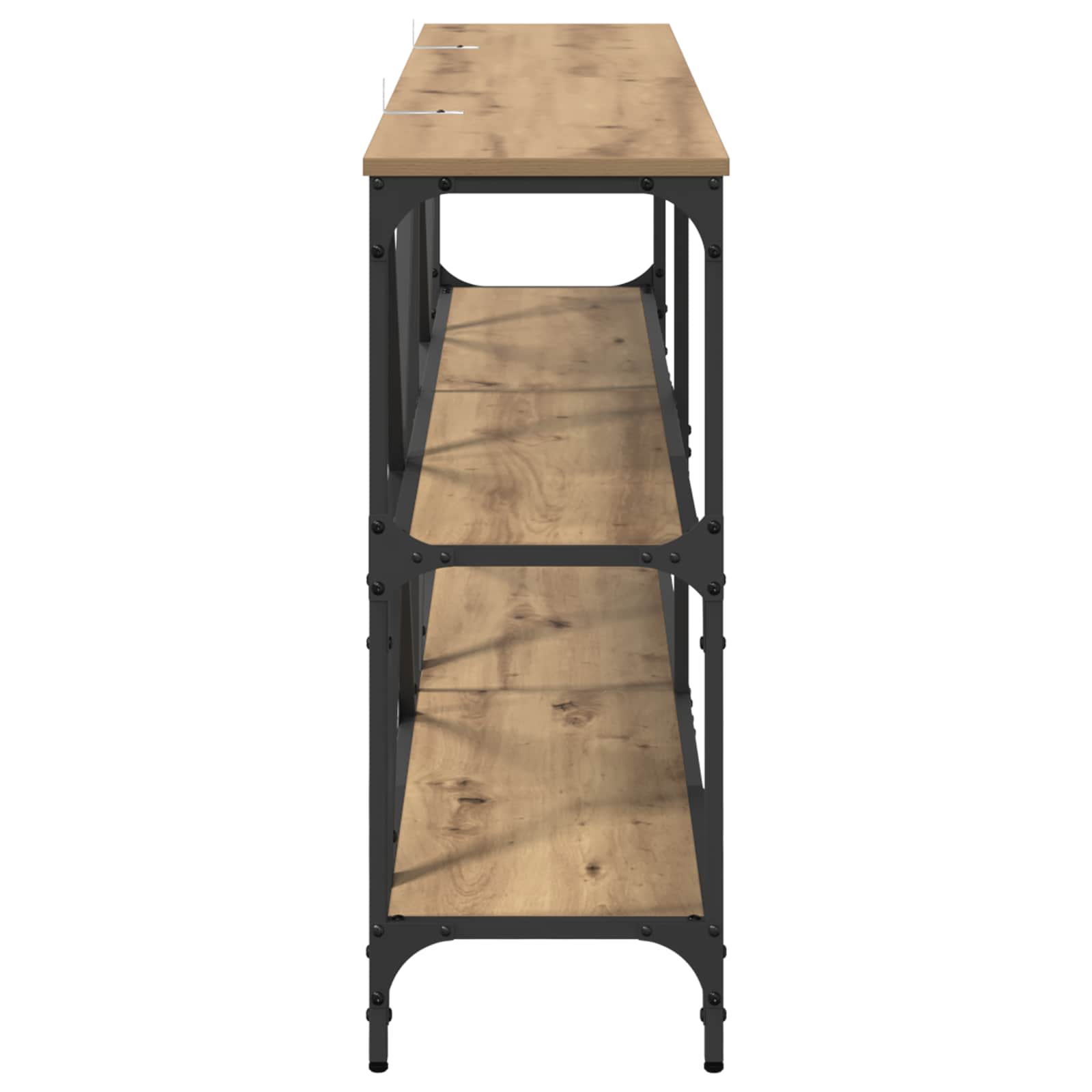 Tavolo consolle Rovere artigianale 160 x 30 x 75 cm | homemem39