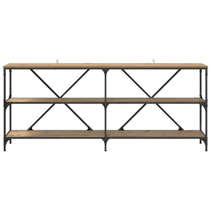 Tavolo consolle Rovere artigianale 180 x 30 x 75 cm