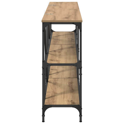 Tavolo consolle Rovere artigianale 180 x 30 x 75 cm