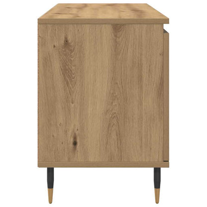 Mobile TV Rovere artigianale 104 x 35 x 50 cm Legno multistrato