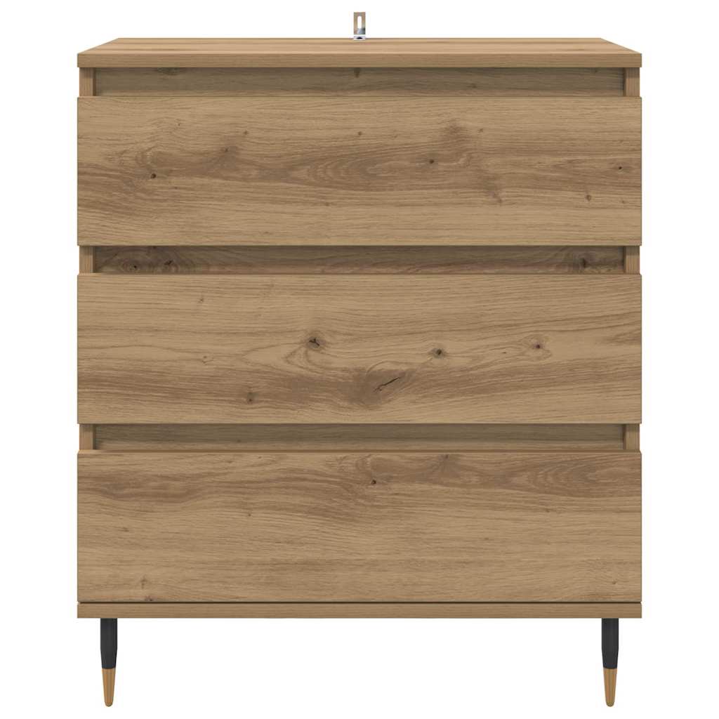 Credenza Rovere artigianale 60 x 35 x 70 cm Legno multistrato