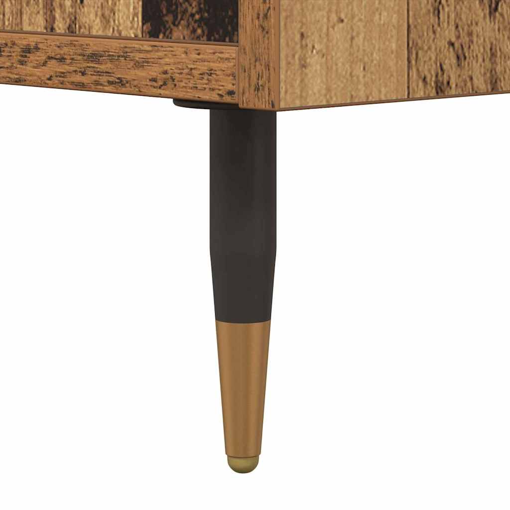 Armadio da Notte con cassetto Legno vecchio 40 x 35 x 47,5 cm